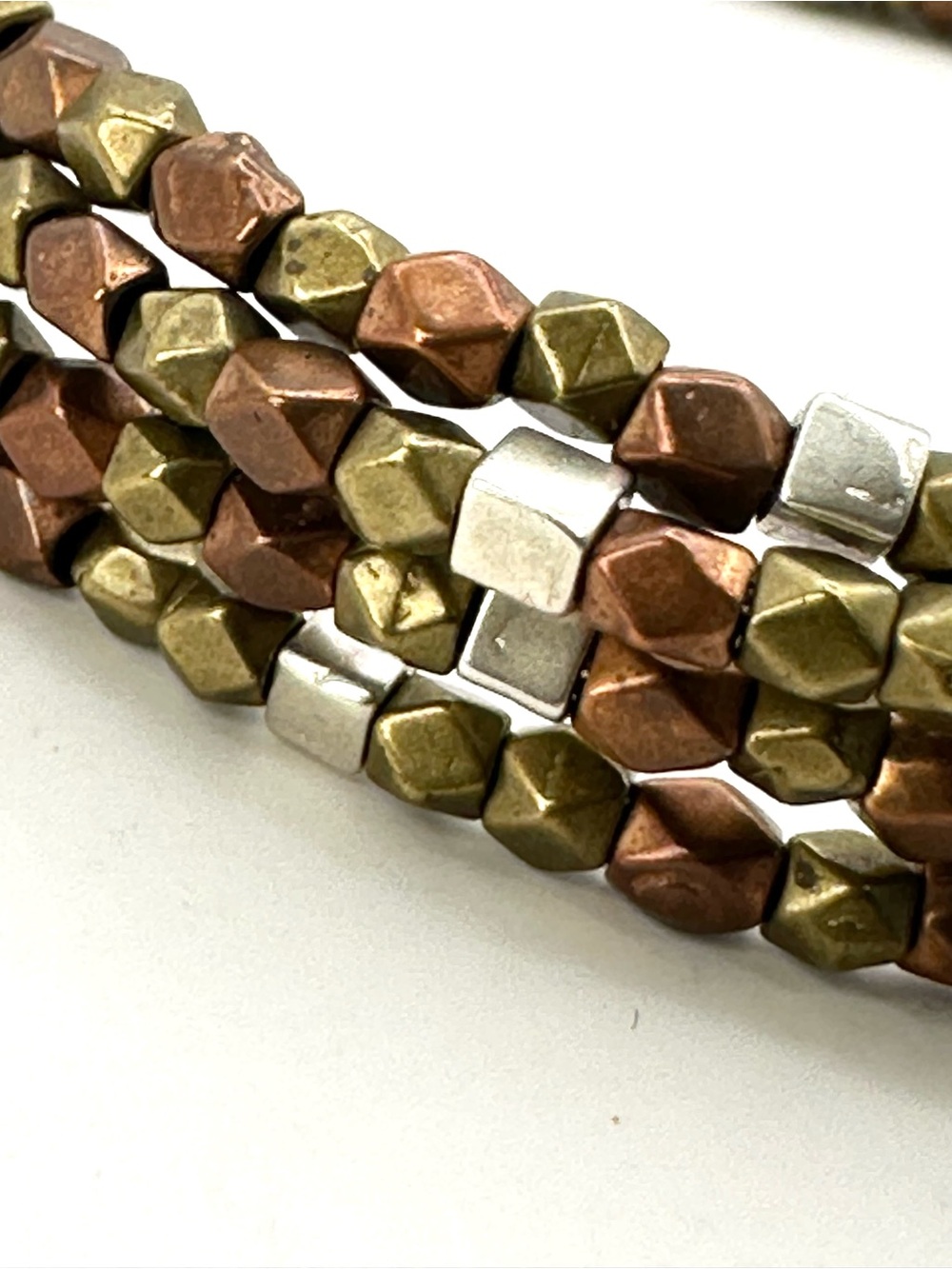 Silpada Retired Sterling Silver, Copper & Brass Wire Wrap Bracelet - Picture 3 of 6